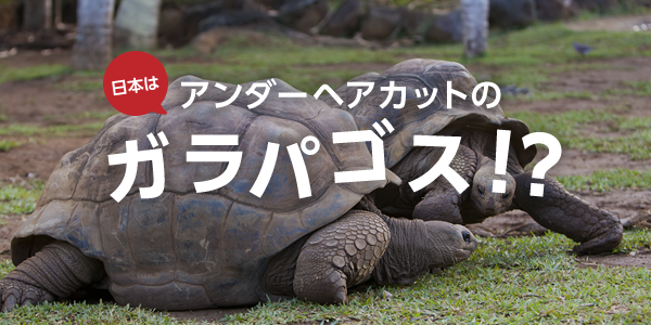日本はアンダーヘアカットのガラパゴス!?